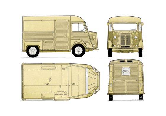 Citroen hy dimensions sale